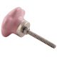 Pink Flower Ceramic Cupboard Knob Online